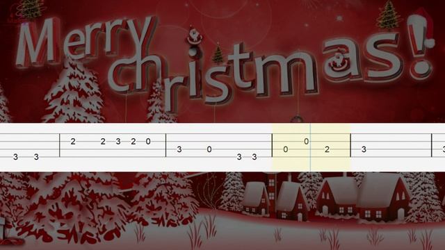 We Wish You A Merry Christmas [Bass Tabs Tutorial] смотреть онлайн