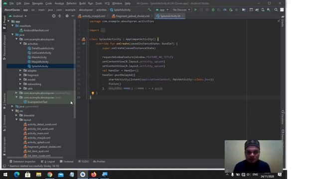 Tutorial pembuat aplikasi Al Qur'an dengan bahasa kotlin menggunakan API android studio смотреть онлайн