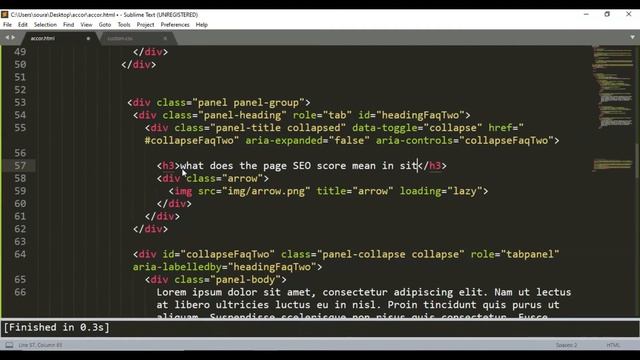 Accordion using Bootstrap Html CSS смотреть онлайн