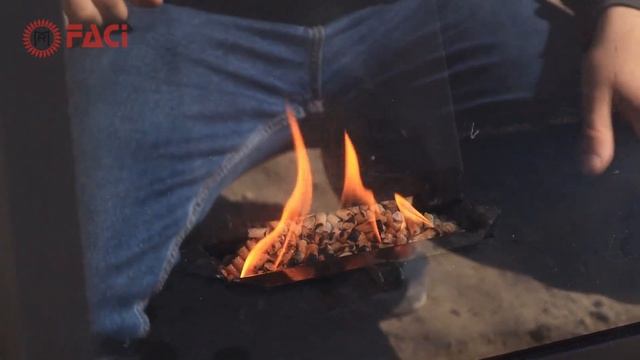 Новый FACI CAMINO - пеллетный гравитационный камин. Запуск и тест в разных режимах. смотреть онлайн