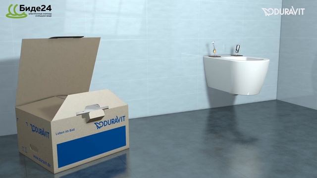 Установка унитаза и крышки-биде SensoWash® Slim смотреть онлайн