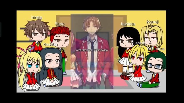 Class d react to ayanokoji+yagami+ichika& tsukishiro| part 2 смотреть онлайн