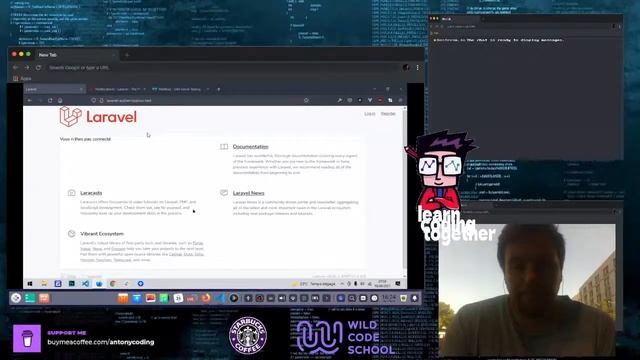 [learn coding together]Laravel into container docker by nord coders in french #5 смотреть онлайн
