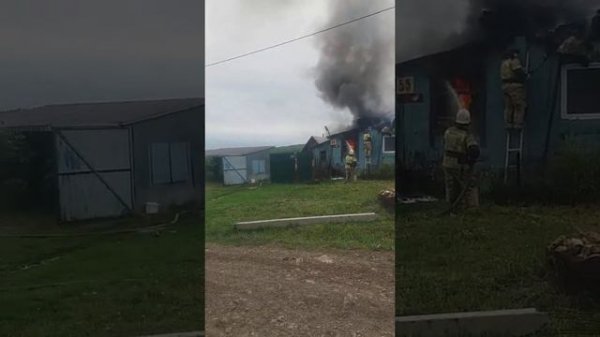 Пожар Село-Топки 20.06.2021