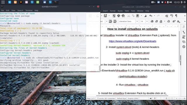 How to install virtualbox on Solus смотреть онлайн