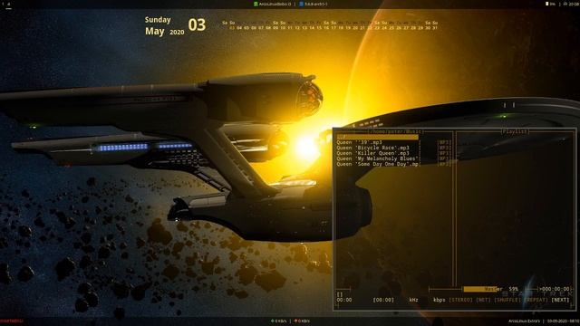 ArcoLinux i3 -Colors , wallpaper, terminals and conky get the matching colors смотреть онлайн