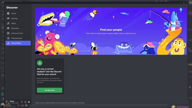 New Discord School Hub Feature! EVERYTHING about Discord School Hubs and How To Create/Join Hubs! смотреть онлайн