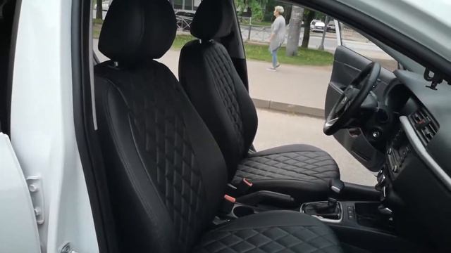 Авточехлы на Киа Рио Х-Лайн ромб смотреть онлайн