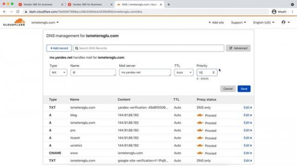 Yandex 360 ile Tamamen ÜCRETSİZ Kurumsal Mail Açma