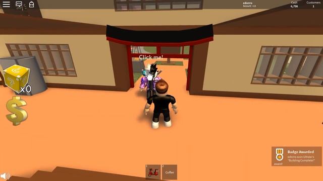 СИМУЛЯТОР СУШИ РЕСТОРАНА ROBLOX TYCOON! Открыл свой суши бар смотреть онлайн