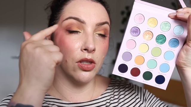 Glaminatrix Pretty in Pastels Palette + Cheek & Lip Flush review, demo, wear test, 9 looks! смотреть онлайн