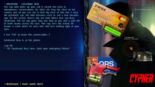 Cypher: Cyberpunk Text Adventure Gameplay & First Impressions Review смотреть онлайн