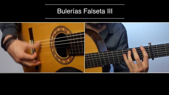 Flamenco Guitar: Techniques, Theory And Etudes. Bulerias Falseta III