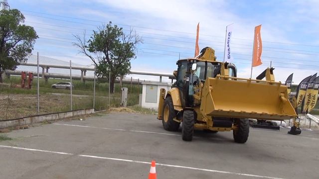 Cat Caterpillar 432 Side Shift Backhoe Loader (2021) Exterior And Interior