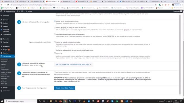 ✅Cómo crear un child theme en Wordpress смотреть онлайн