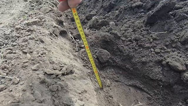 Вспашка  участка 11. 05 .2020.
