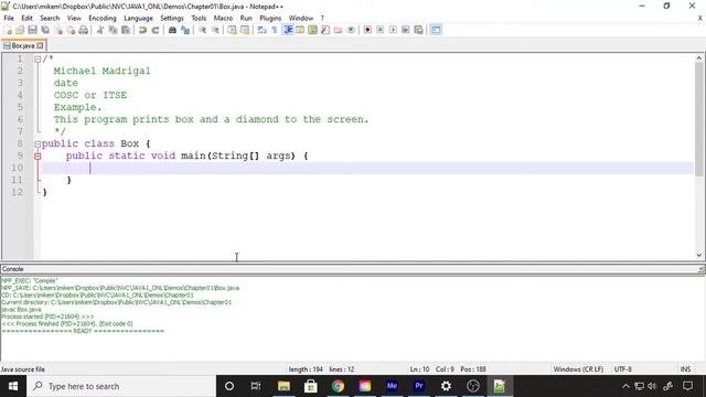 Java 1 Online, [1.07] Introduction: Outputting Information смотреть онлайн