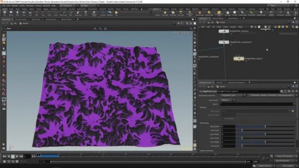 14 Создание и копирование слоев в Houdini