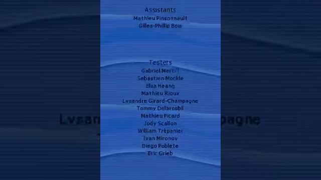 My French Coach (Credits - Nintendo DS - 2007) смотреть онлайн
