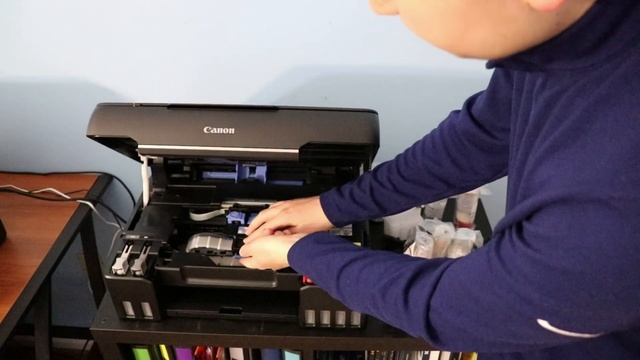 Canon PIXMA MegaTank G620 Photo Printer Unboxing and Full Setup смотреть онлайн