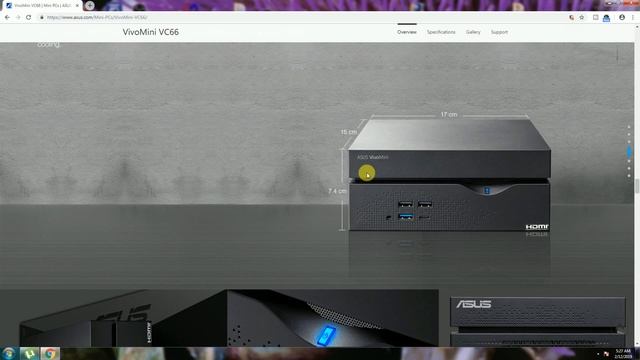 ASUS VIVO MINI PC VC 66 HIGH PERFORMANCE MINI PC MULTI DISPLAY/STORAGE OPTIONS смотреть онлайн