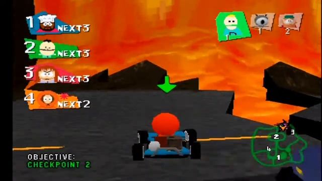 South Park Rally Visitor Unlocked - Playstation Version смотреть онлайн