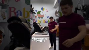 KIDILO AVTOKRESLO 0-6 YOSHGACHAISOFIX LI 360 GRADUS AYLANADI.