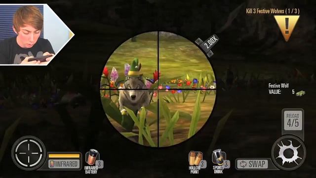 DEER HUNTER 2014: CHRISTMAS EDITION (iPhone Gameplay Video) смотреть онлайн