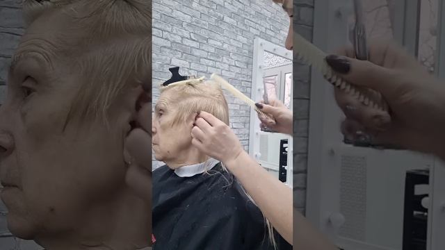 Короткая женская стрижка Шапочка в новом исполнении. смотреть онлайн