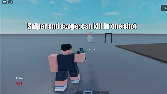 Third person shooter in ROBLOX STUDIO смотреть онлайн