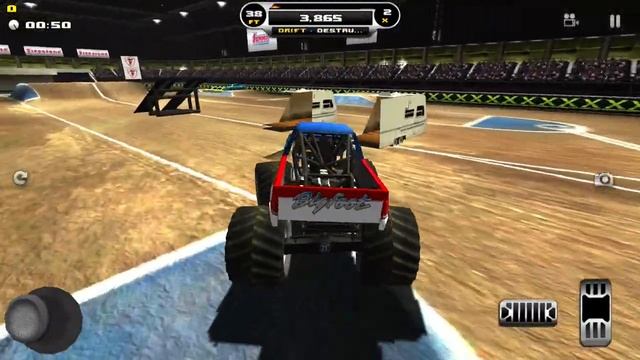 Monster Truck Destruction #1 Android Gameplay Walkthrough смотреть онлайн
