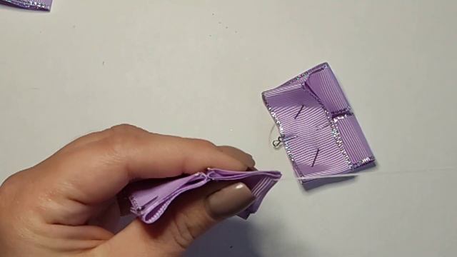 Красивые бантики из репсовой ленты и эко кожи/Мастер класс канзаши смотреть онлайн