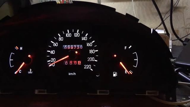 Пересвет приборной панели Daewoo Sens смотреть онлайн