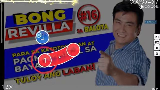 Osu - Bong Budots Gameplay (HR) смотреть онлайн