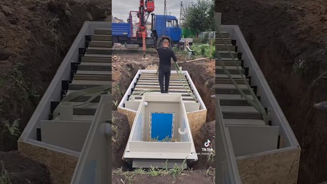 Монтаж погреба