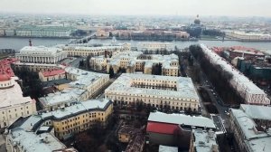 Васильевский остров - Санкт-Петербург с воздуха