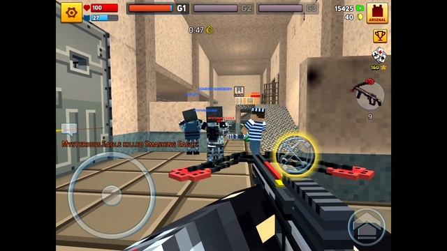 Block City Wars COPS & ROBBERS Minecraft Style - PART 6 | MineCraft + GTA IOS ANDROID смотреть онлайн