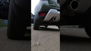 Звук выхлопа Duster  прямоточный глушитель серия American Muscle