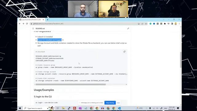 Provision an AKS cluster using terraform via Service Principal смотреть онлайн