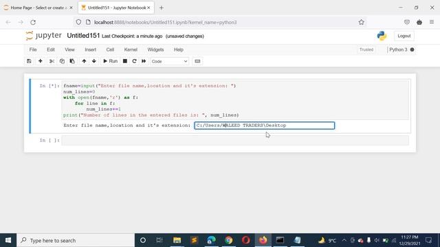 Python Program to Count the Number of Lines in a Text File смотреть онлайн