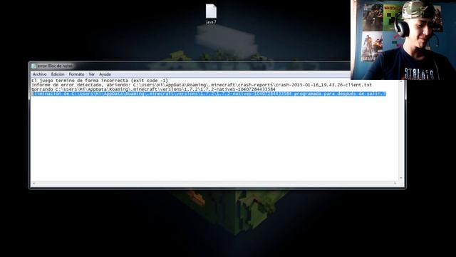 Solucion error minecraft 1.7.2 (natives) смотреть онлайн