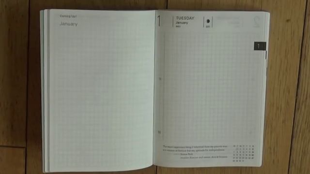 2019 Hobonichi A6 English Planner смотреть онлайн