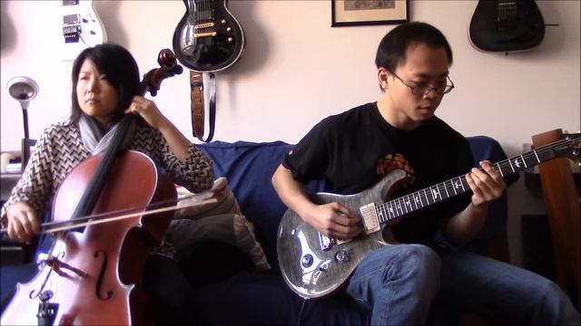 Autumn Leaves - Cello and Guitar Jam! смотреть онлайн