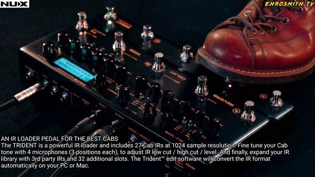 NUX TRIDENT | A First Look! ?? Tones Of Nostalgia And Nuance. Introducing The TRIDENT!” | NUX