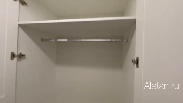 Четырёх дверный распашной шкаф, поместится все! смотреть онлайн