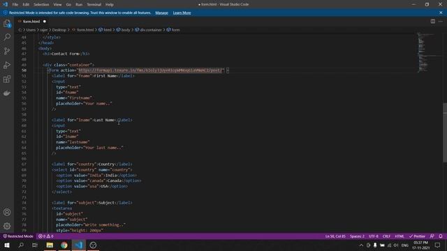 Create working HTML Forms without any backend server or databases смотреть онлайн
