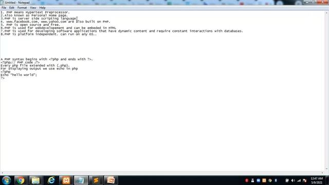 php introduction(first video)| How to get php job смотреть онлайн