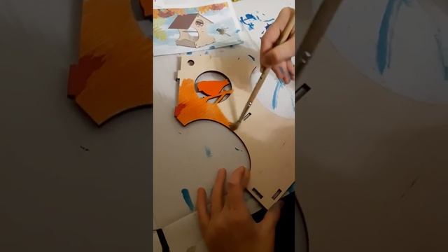 Как мы с папой делаем скворечник ??? смотреть онлайн