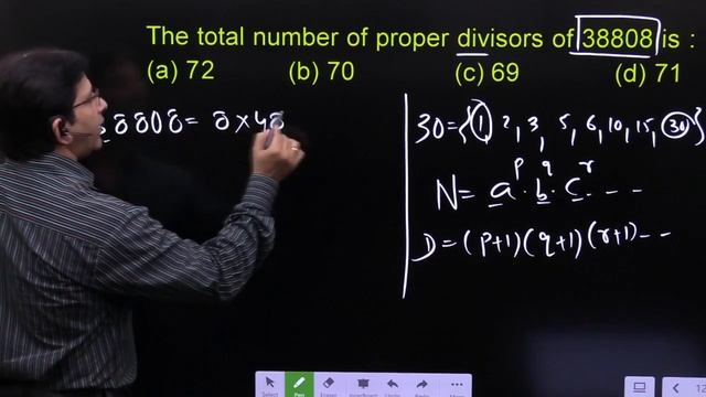 The total number of proper divisors of 38808 is смотреть онлайн