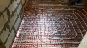 Отопления в загородном доме, теплые полы,газовый котел.